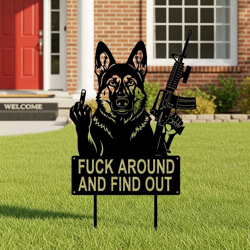 Fk Around & Find Out Dog Sentry